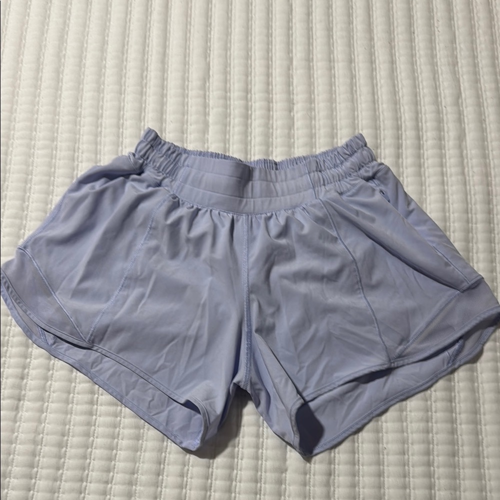 Lululemon Hotty Hot high rise Blue Shorts